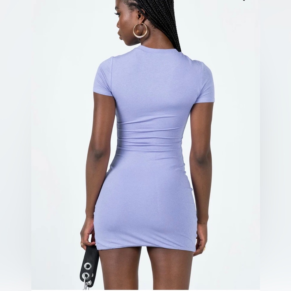 Princess Polly Blue Bodycon Dress NWT 4 - Picture 4 of 7